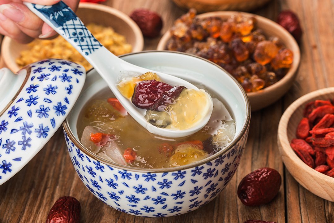 Peach Gum Healthy Dessert, Sehat dan Bikin Awet Muda!