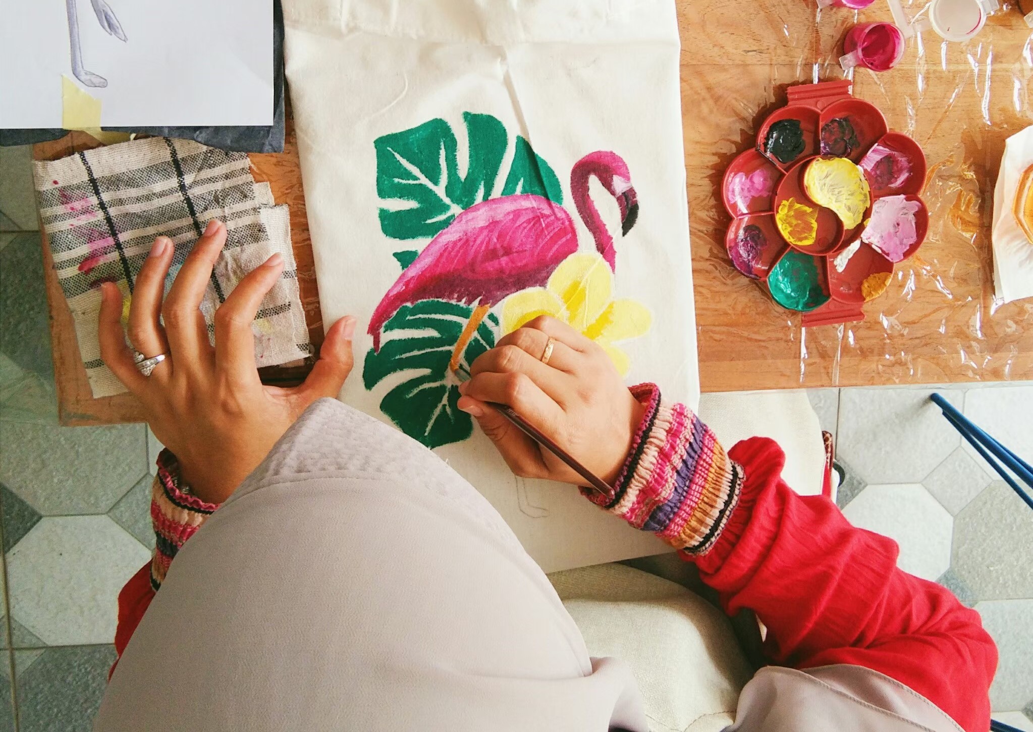 Bersama Sky Ornare, Siapapun Bisa Berkarya Seni